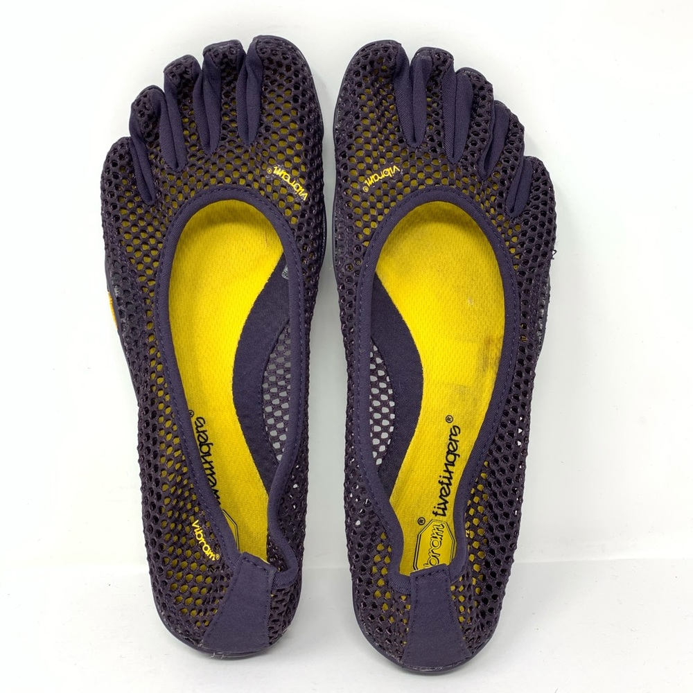 Vibram Purple Mesh Running Flats Five Finger